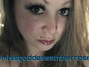 Missgoddessamberrose