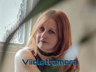Viiolettamora